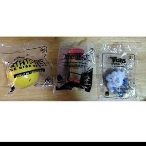 MCDONALD'S HAPPY MEAL TOYS-LOT OF 3-BRAND NEW-SEALED